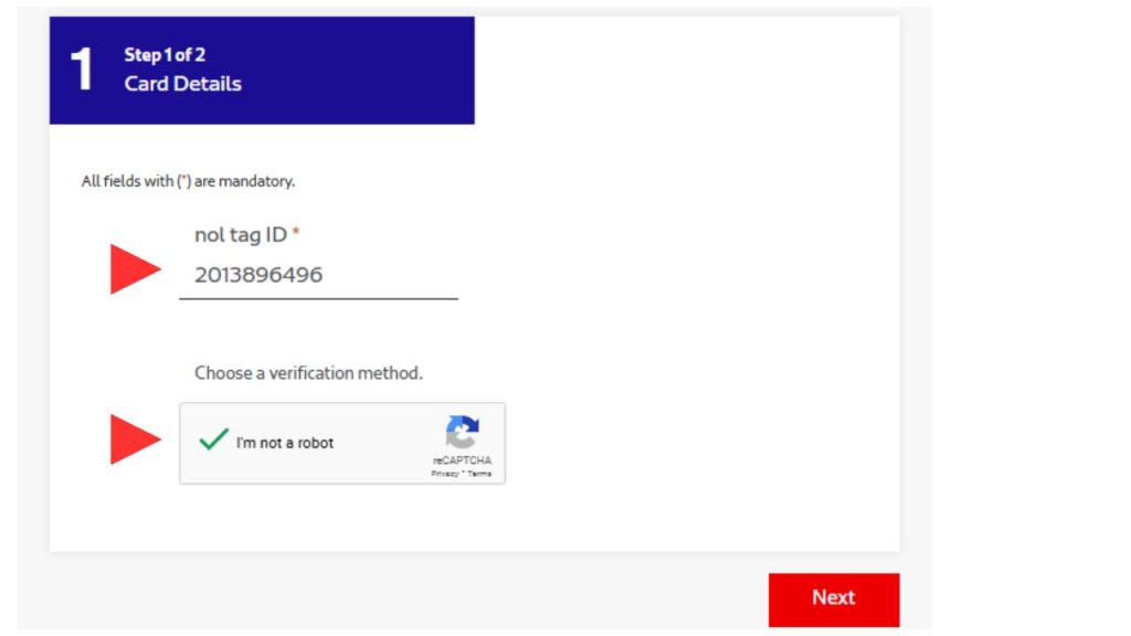 Add nol card id