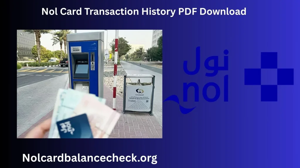 Nol Card Transaction History PDF Download