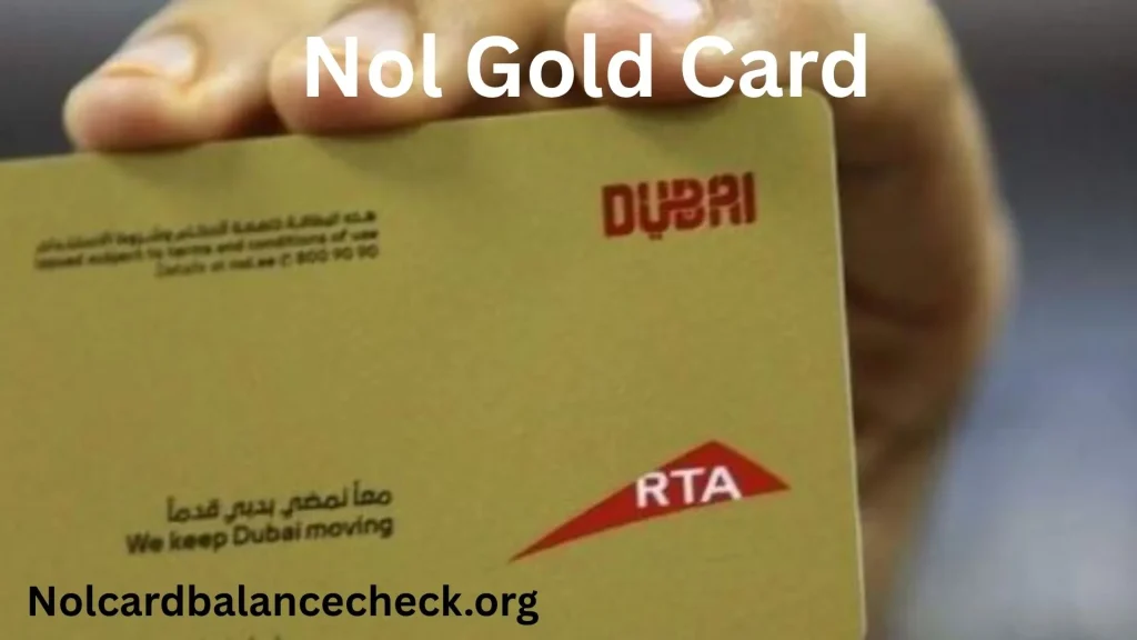 Nol Gold Card in dubai