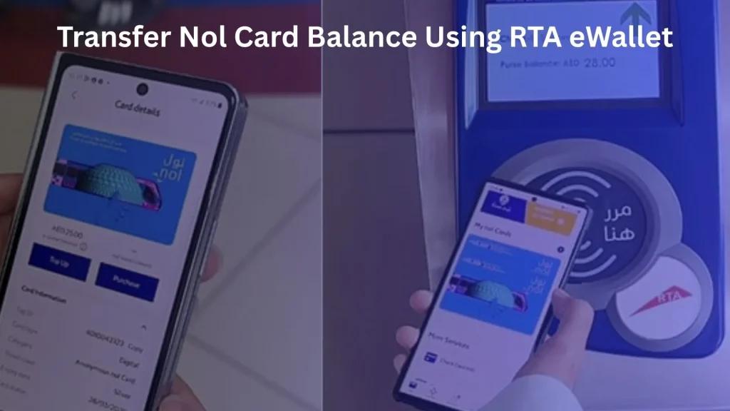 Transfer Nol Card Balance Using RTA eWallet