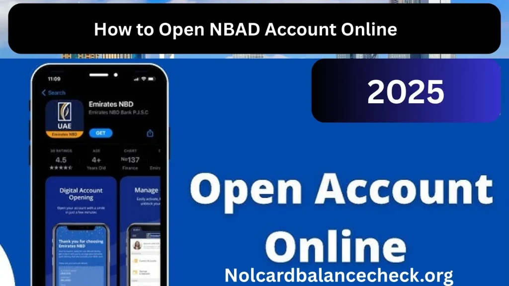 How to Open NBAD Account Online